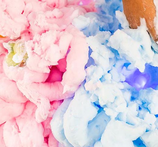 Espuma de jabón para experimentar