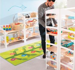 Mueble de almacenaje mix simple t1 - 2 repisas