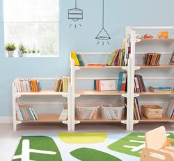 Mueble de almacenaje mix simple t2 - 3 repisas