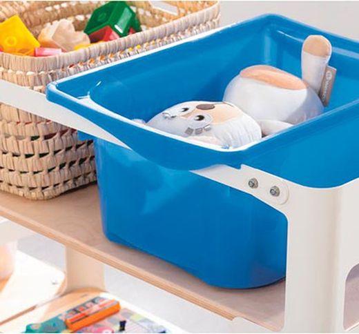 Mueble de almacenaje mix pequeña escalera