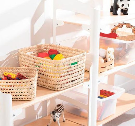 Mueble de almacenaje mix pequeña escalera