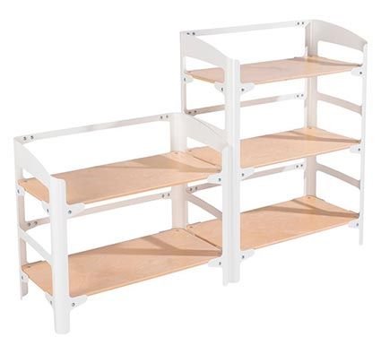 Mueble de almacenaje mix pequeña escalera