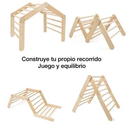 Estructura escalada Montessori Quadra