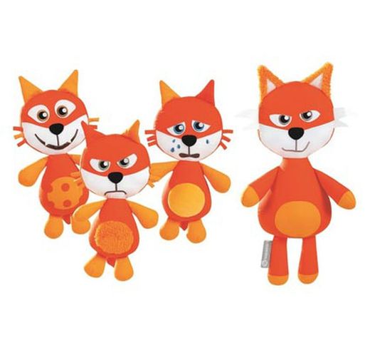 Familia zorro sweety el papá y sus zorros