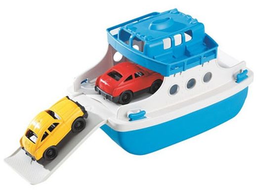 Ferry con dos coches de plástico infantil
