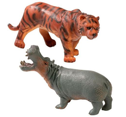 Figuras gigantes animales de la sabana
