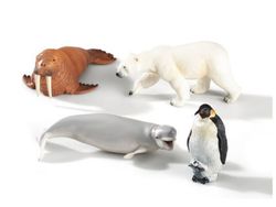 Figuritas animales polares