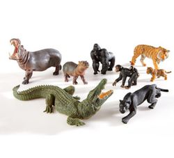 Figuritas los animales de la selva