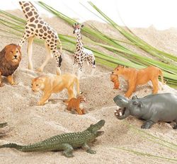 Figuritas los animales de la selva
