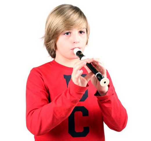 Flauta contralto barroca