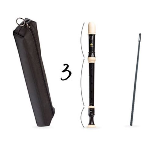 Flauta contralto barroca