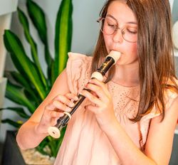 Flauta soprano moderna