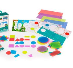 Formas geométricas traslucidas