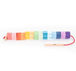 Formas y colores para enlazar arcoíris
