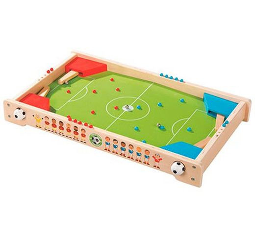 Futbolín pinball portátil