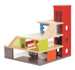 Garaje de madera infantil