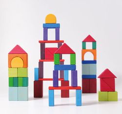 Construcción Geo-bloques colores