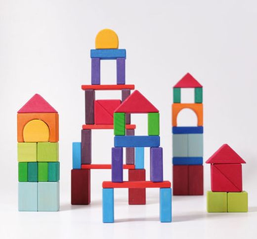 Construcción Geo-bloques colores