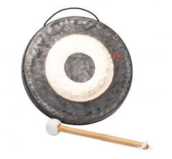 Gong chino con maza 30cm