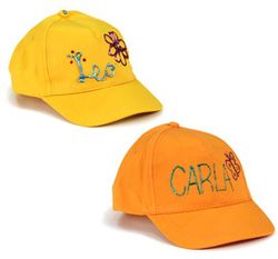 Gorra infantil para decorar blanca