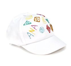Gorra infantil para decorar blanca