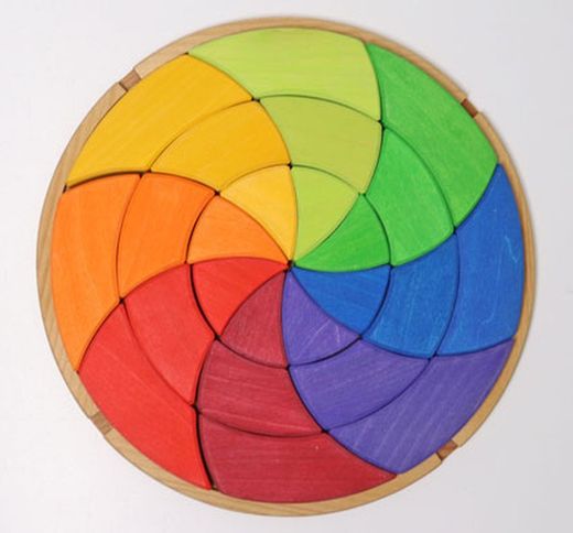 Gran círculo de colores