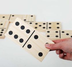 Gran Domino de madera