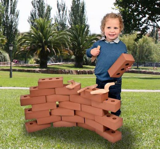 Herramientas de construcción en madera