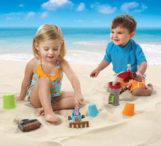 Juego de arena infantil  La fortaleza step2