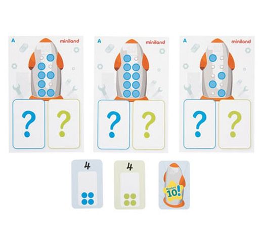 Juego de cálculo the rocket 10