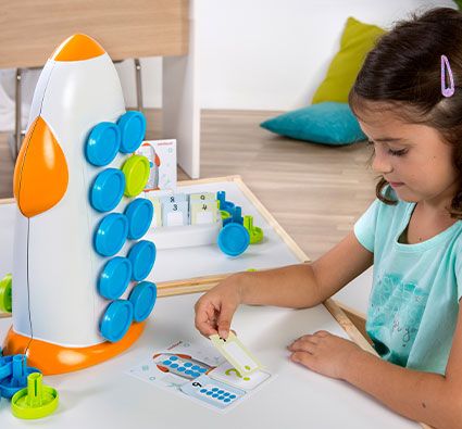 Juego de cálculo the rocket 10