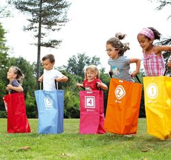 Juego de carreras de sacos