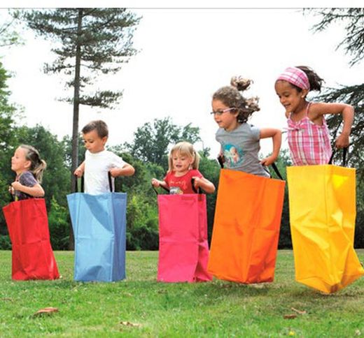 Juego de carreras de sacos