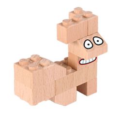 Juego de construcción de madera de 150 piezas  Fab Brix