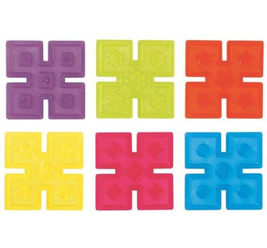 Juego de construcción interlox cuadrados