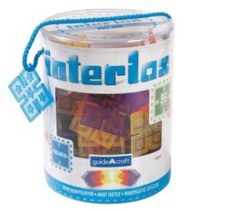Juego de construcción interlox cuadrados