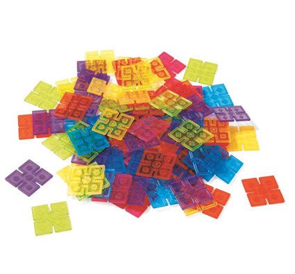 Juego de construcción interlox cuadrados