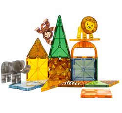 Juego de construcción magnética el safari