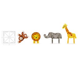 Juego de construcción magnética el safari
