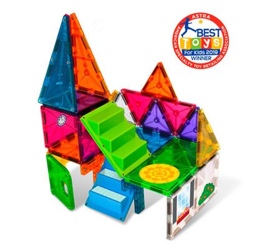 Juego de construcción magnética la casa