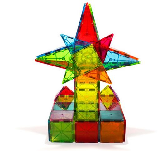 Juego de construcción magnética la ciudad