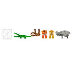 Juego de construcción magnética la jungla