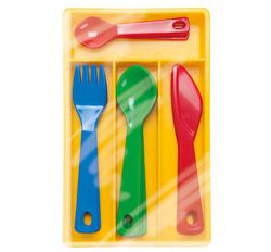 Juego de cubiertos cocinita 4 comensales