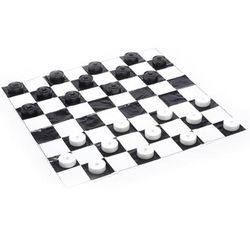 Juego de damas gigante