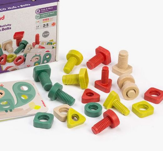 Juego de destreza los Tornillos y las tuercas ECO