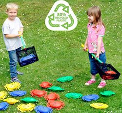 Juego de pesca los cangrejos las letras