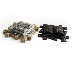 Kit mediano losetas sensoriales de suelo arcoíris