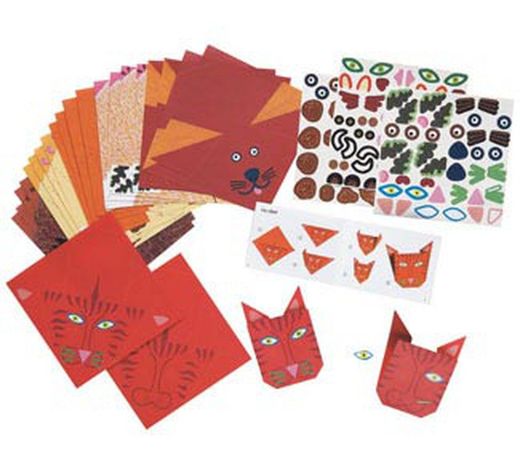 Kit origami infantil los animales