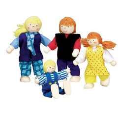 Personajes articulados La familia