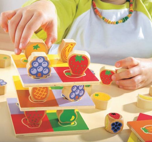 La torre de frutas